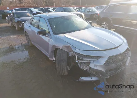 2021 Acura Tlx A-Spec Package z USA, uszkodzony, nr VIN 19UUB6F53MA001355